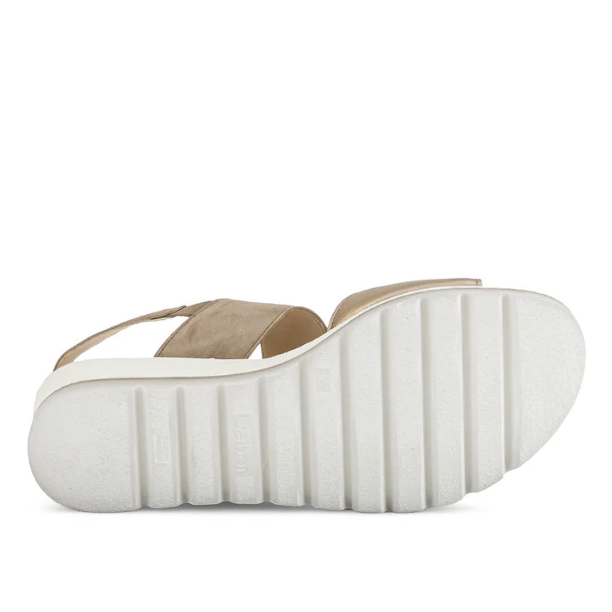 Gabor 645.62 Wedge Sandals in Pewter