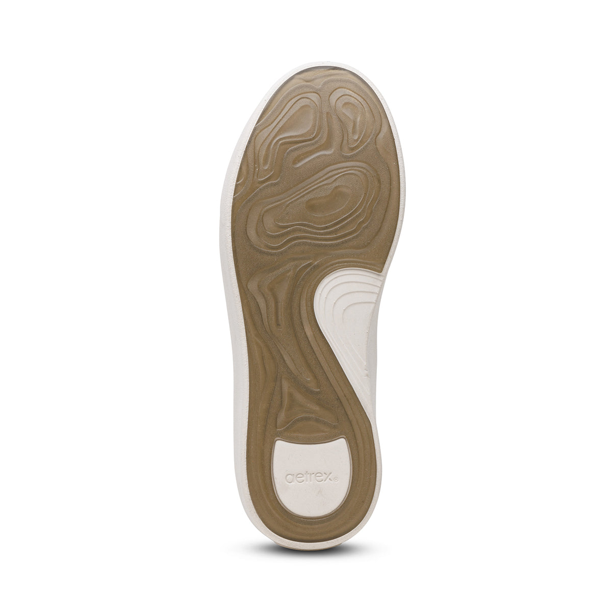 Aetrex Aubrey Arch Support Platform Sneaker in Black Patent