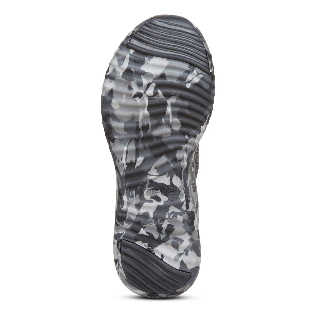 Aetrex Carly Women's Arch Support Sneakers In Charcoal Camo