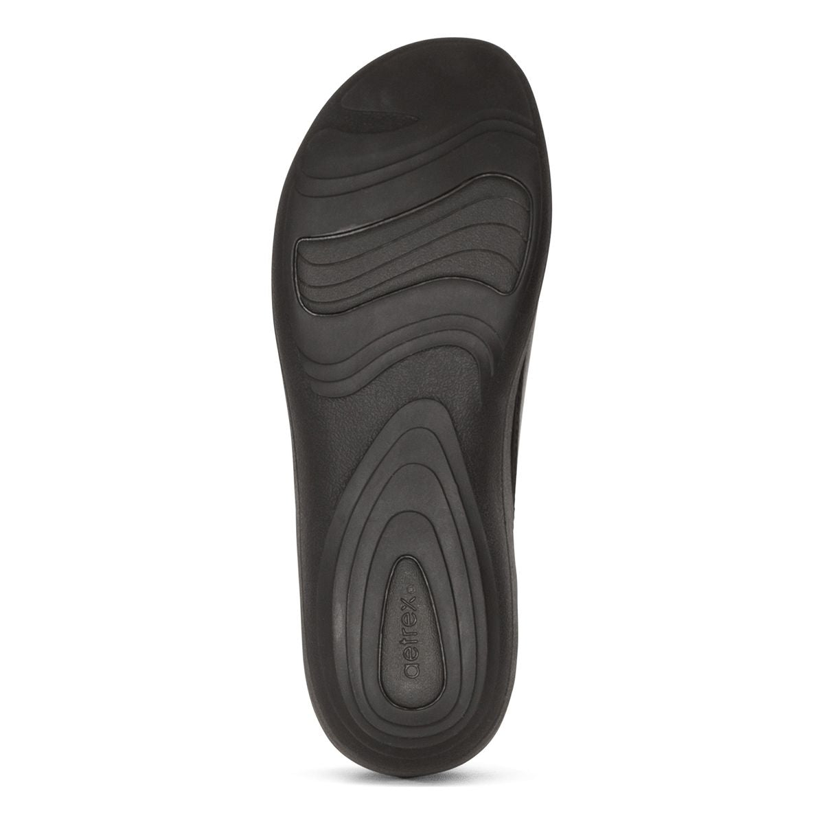 Aetrex Dana Women's Lace Up All Black Shoe