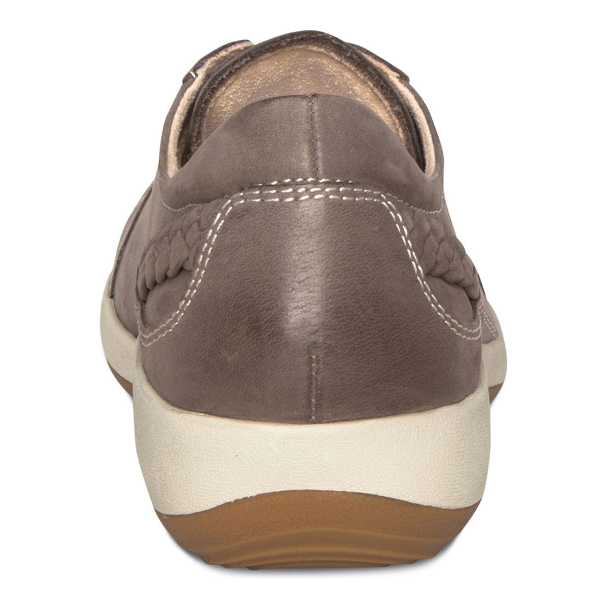 Aetrex Dana Lace Up Shoe in Mushroom