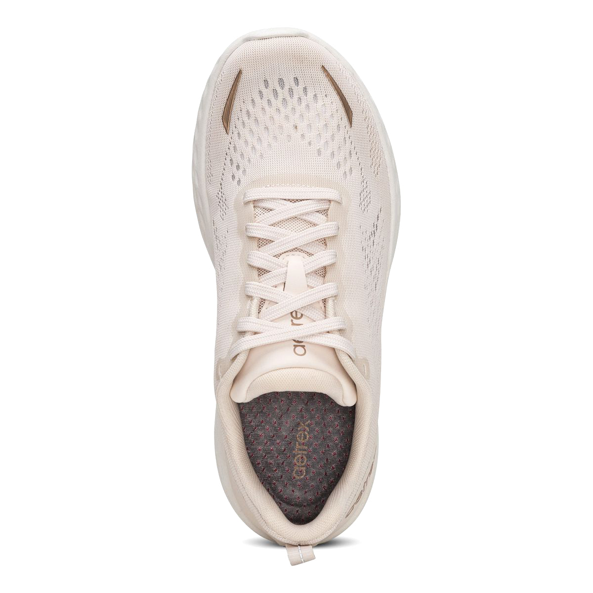 Aetrex Danika Women's Arch Support Sneaker in Ivory