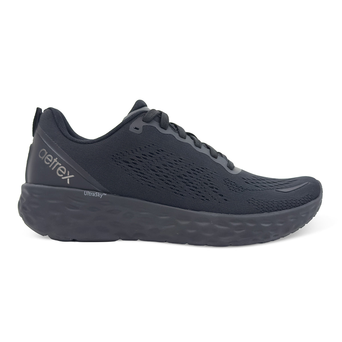 Aetrex Danika Arch Support Sneaker in Black