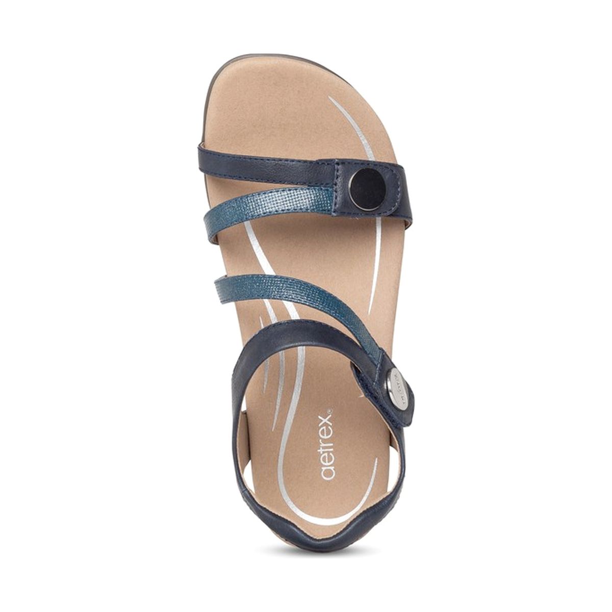 Aetrex Jess Women's Adjustable Quarter Strap Sandal