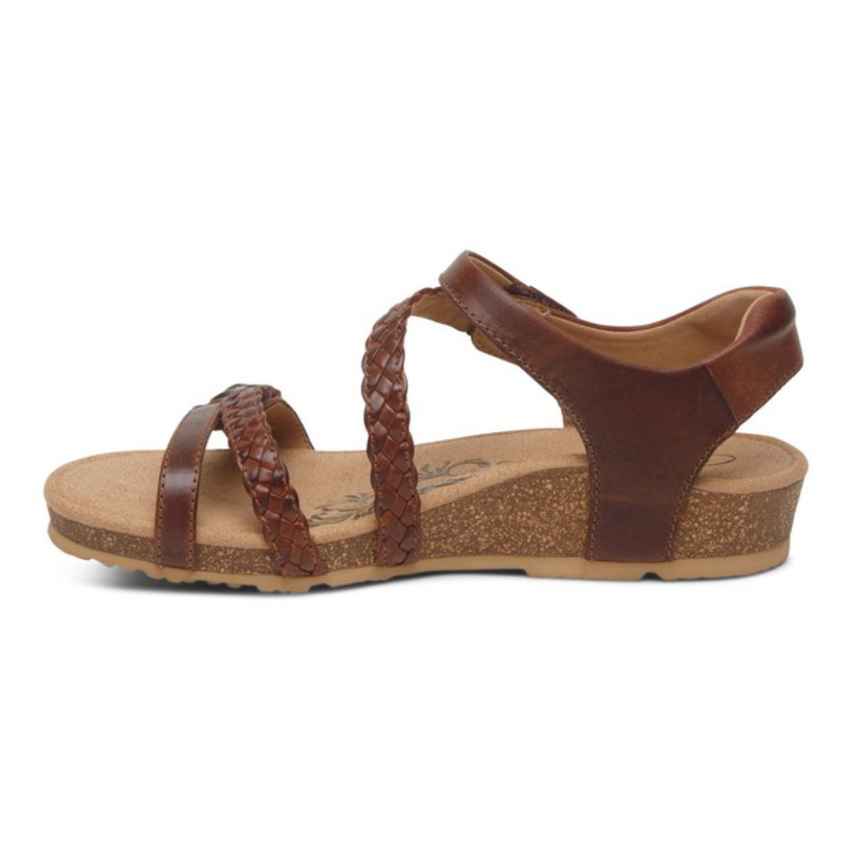 Jillian Braided Quarter Strap Sandal