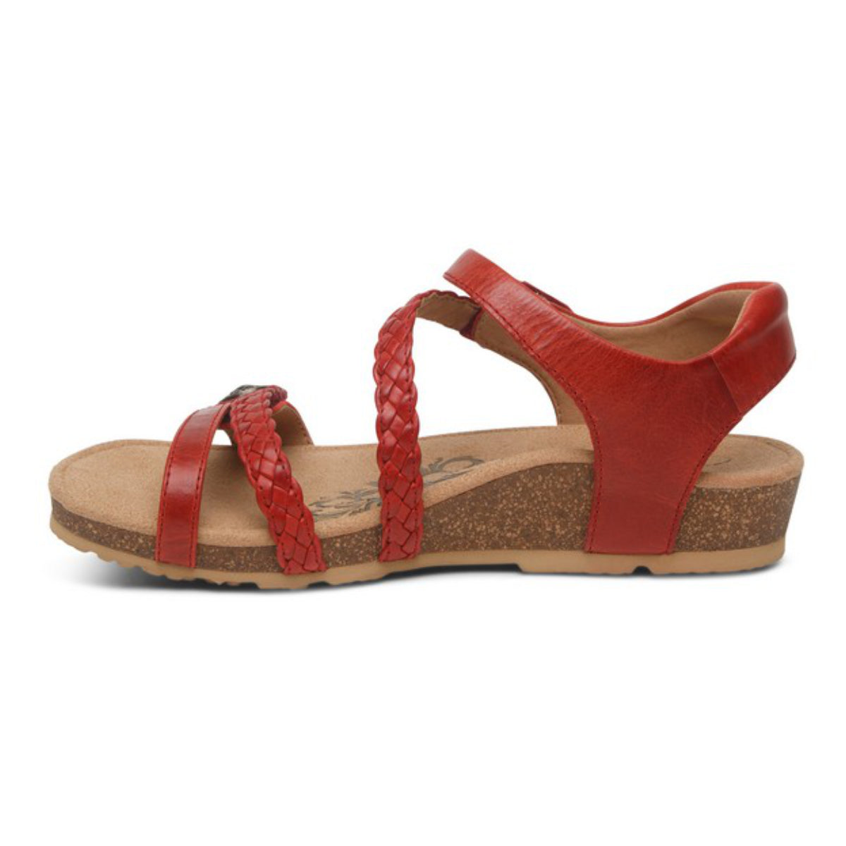Aetrex Jillian Women's Braided Quarter Strap Sandal