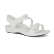 Aetrex Jillian Sport EVA Sandal in white. Perfect for the pool or beach.