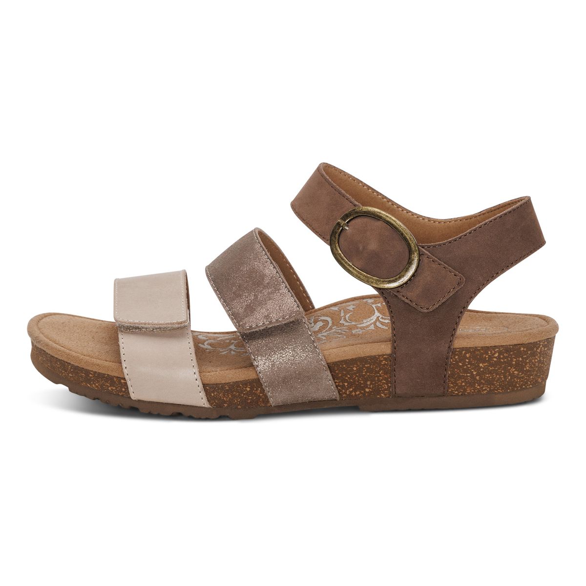 Lilly Adjustable Quarter Strap Sandal