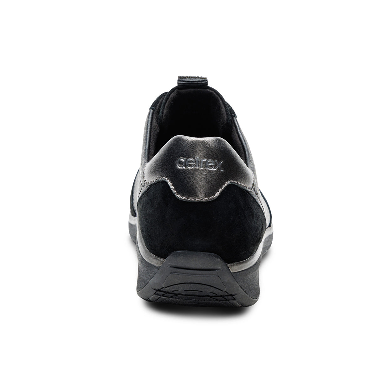 Aetrex Megan Arch Support Sneaker in Black