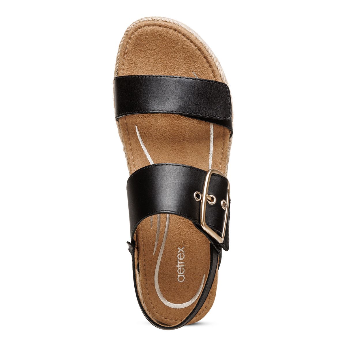 Aetrex Vania Women's Arch Support Platform Sandal