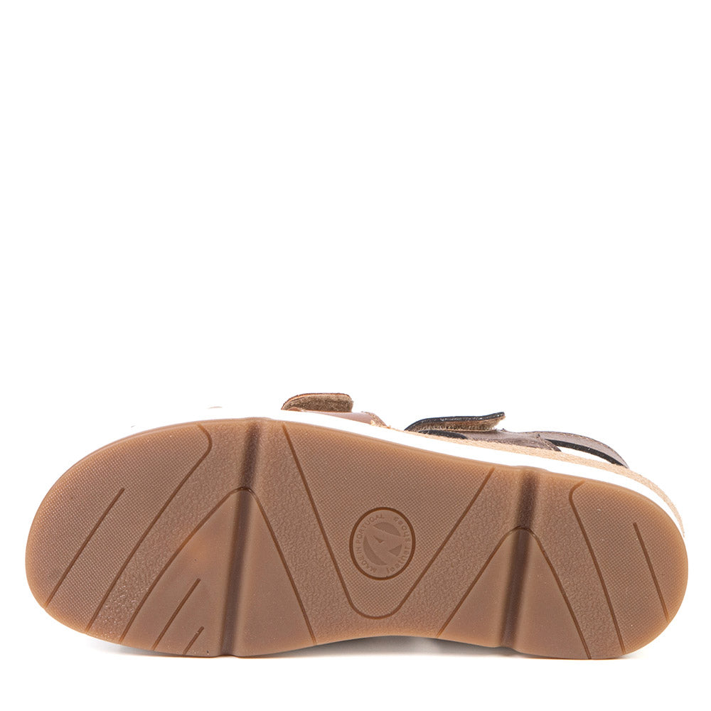 Anzia 11429 Women's Wedge Sandals in Tan