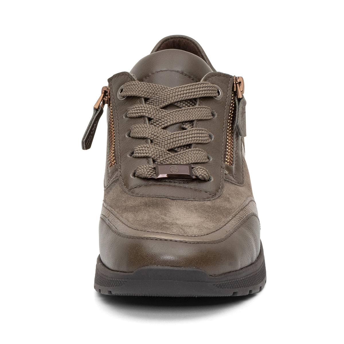 Ara Nevada II Women's Wedge Sneaker In Brown