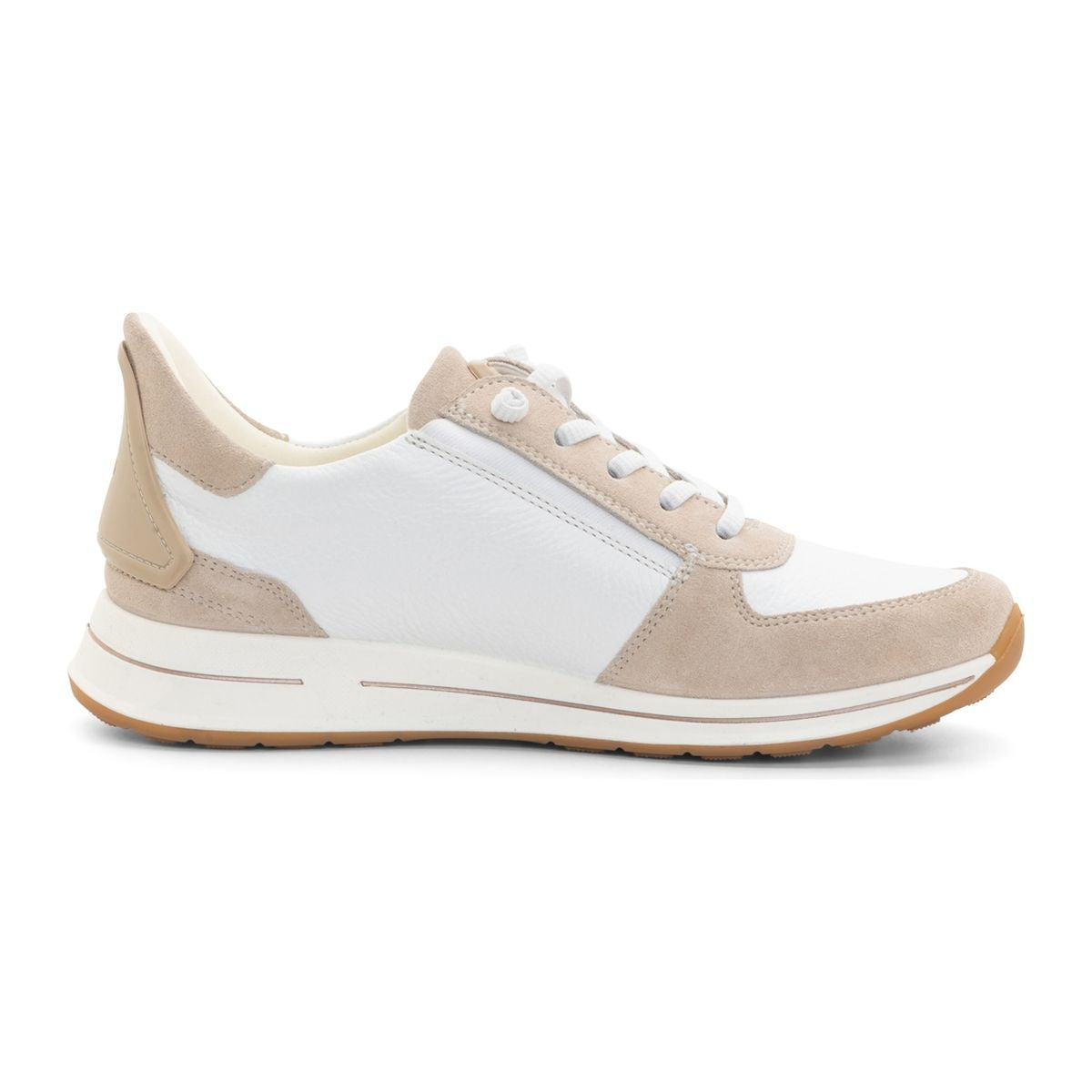 Ara Ovation Women's Lace Sneaker in Beige