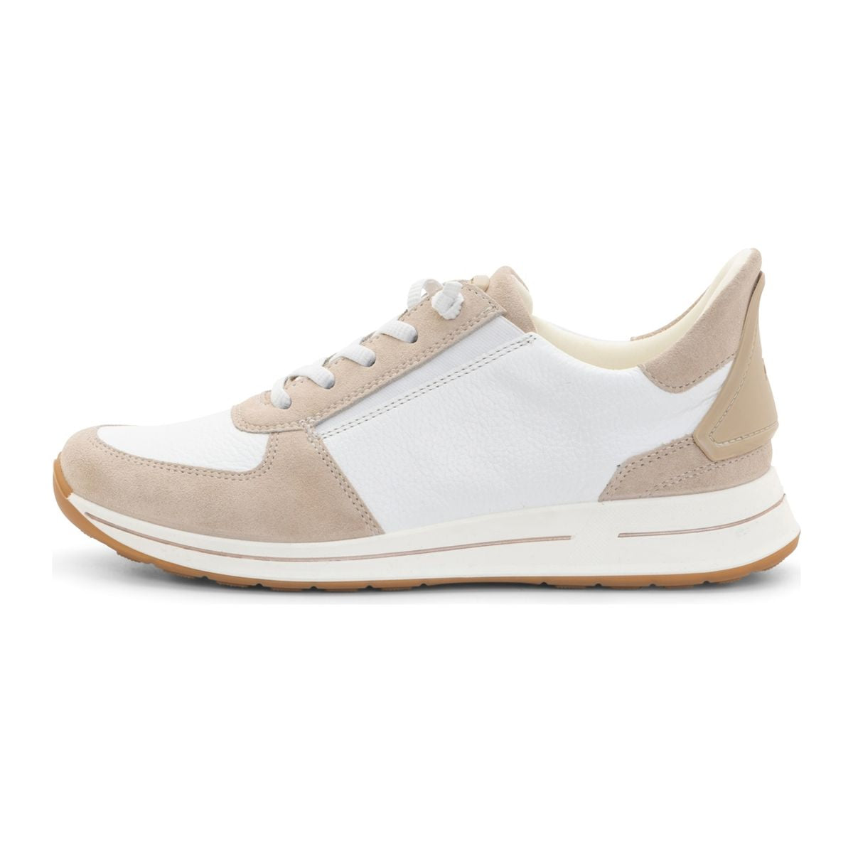 Ara Ovation Women's Lace Sneaker in Beige