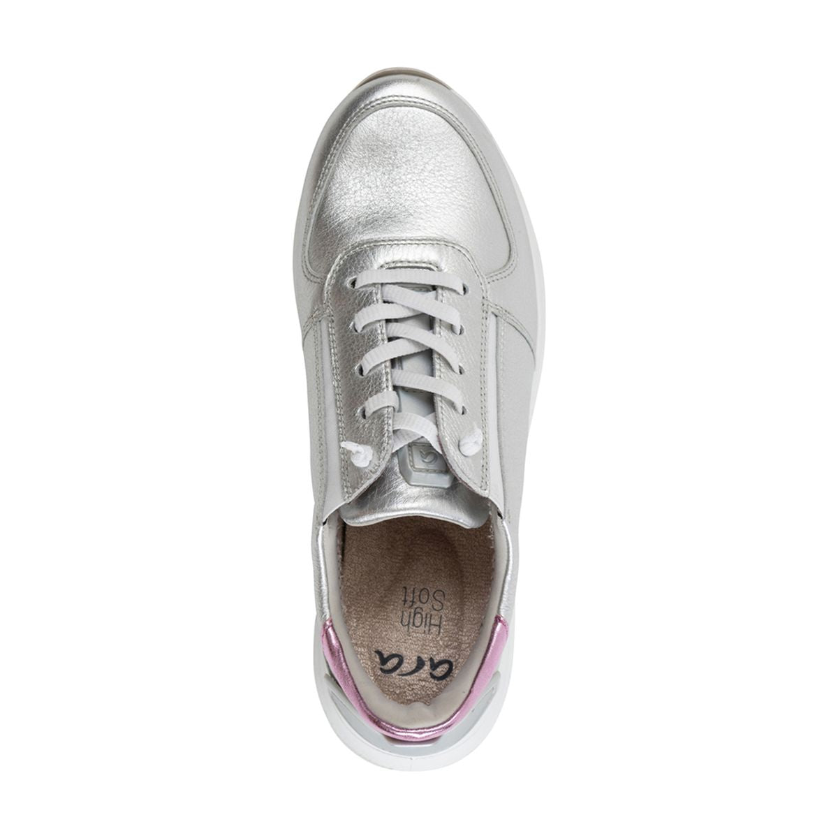 Ara Ovation Women's Lace Sneaker in White