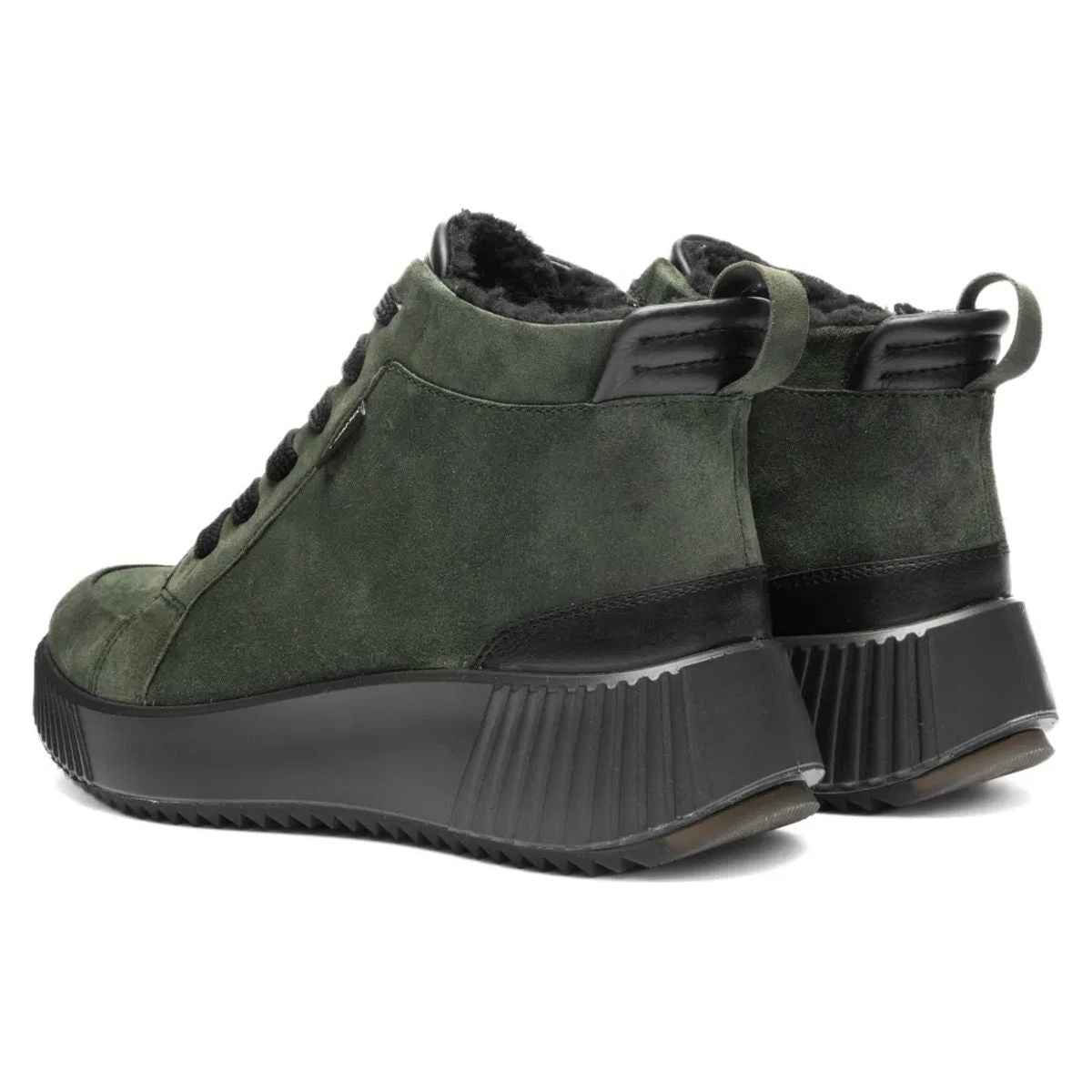 Ara Dahlia Women's GORE-TEX Lace-Up Ankle Boot in Green