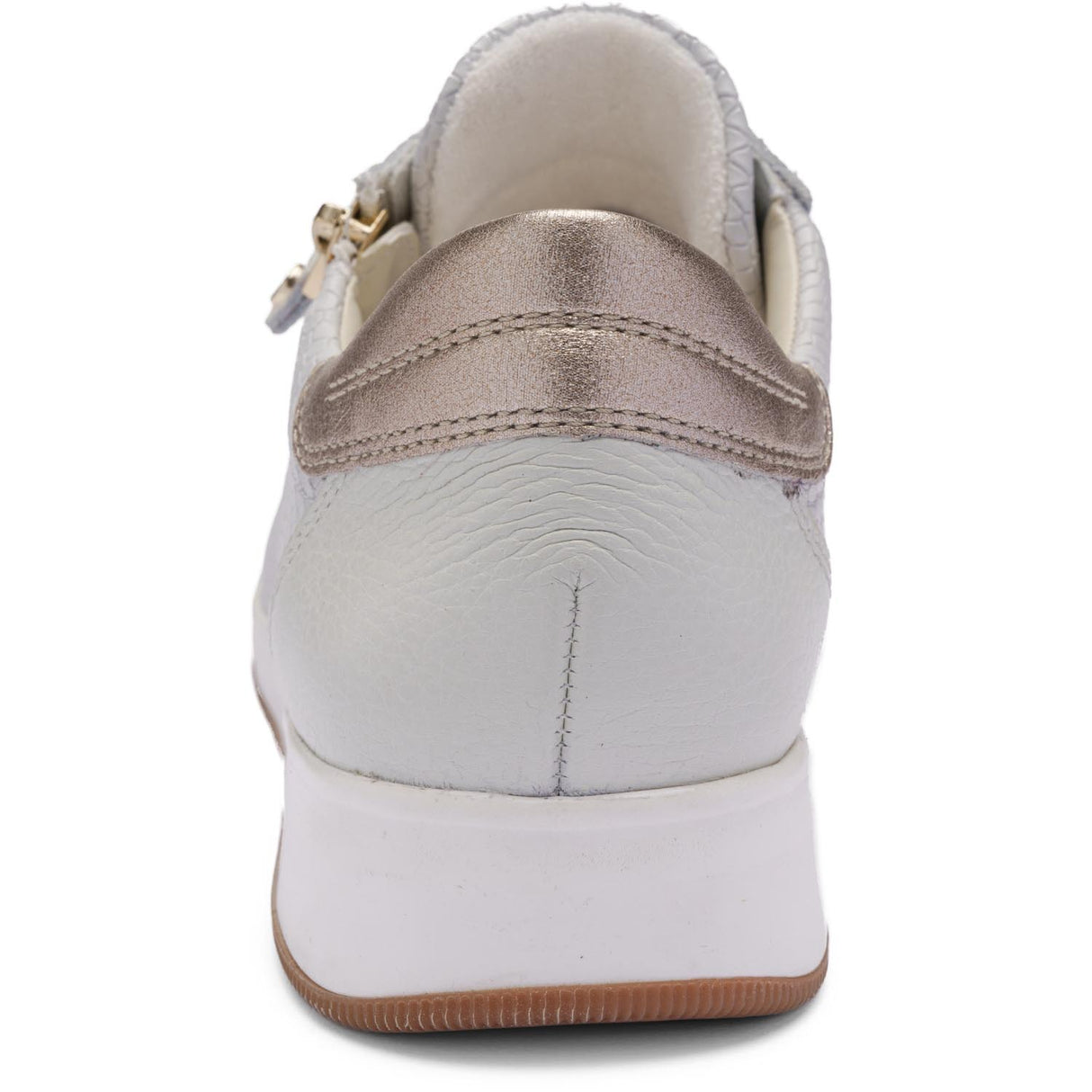Ara Rei-Low Women's Zip Sneaker in Nebbia Weiss