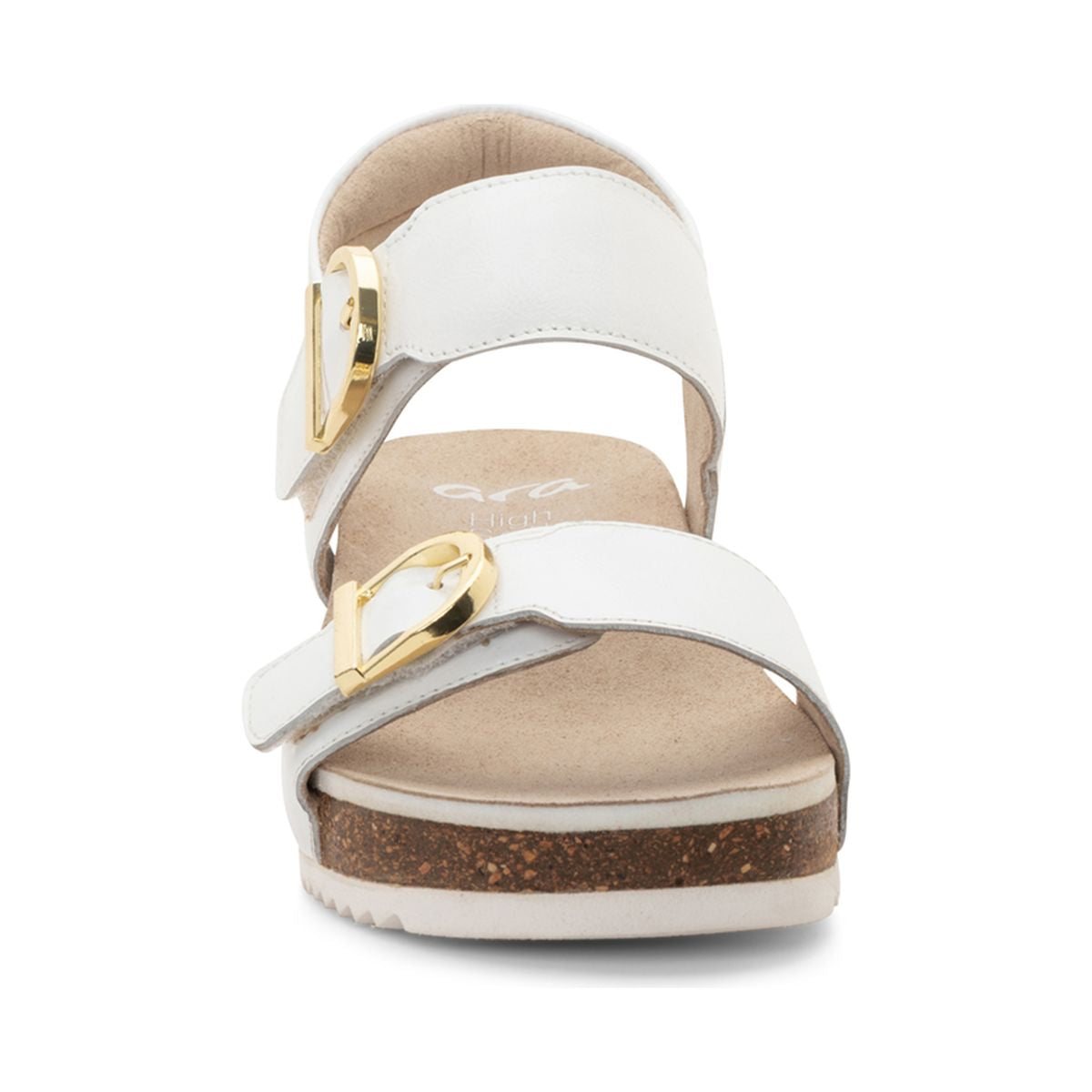 Nova Buckle Strap Wedge Sandal