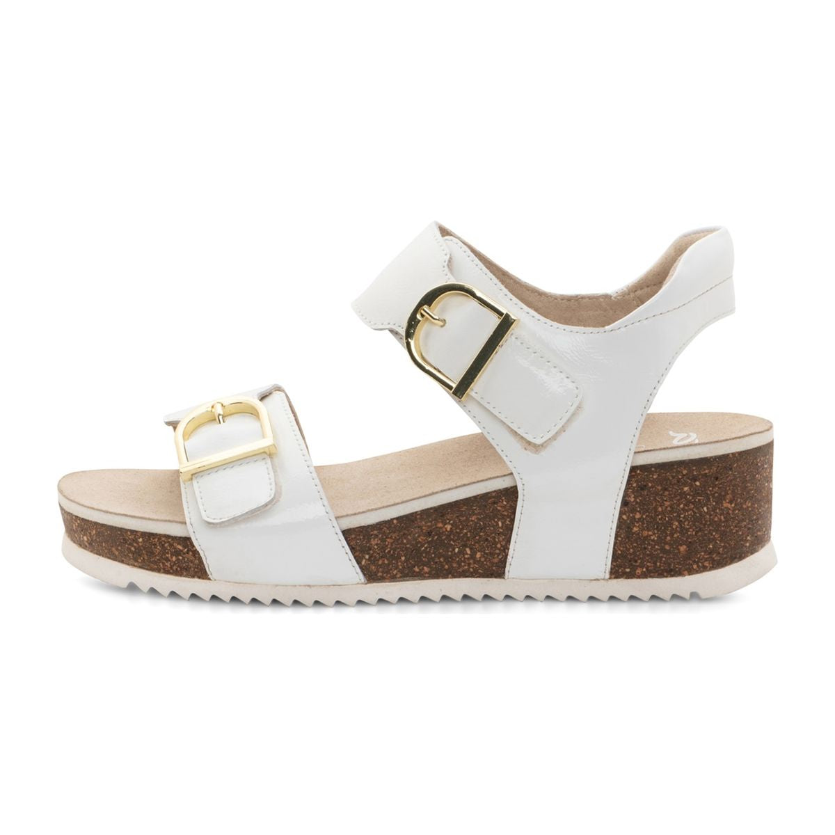 Nova Buckle Strap Wedge Sandal
