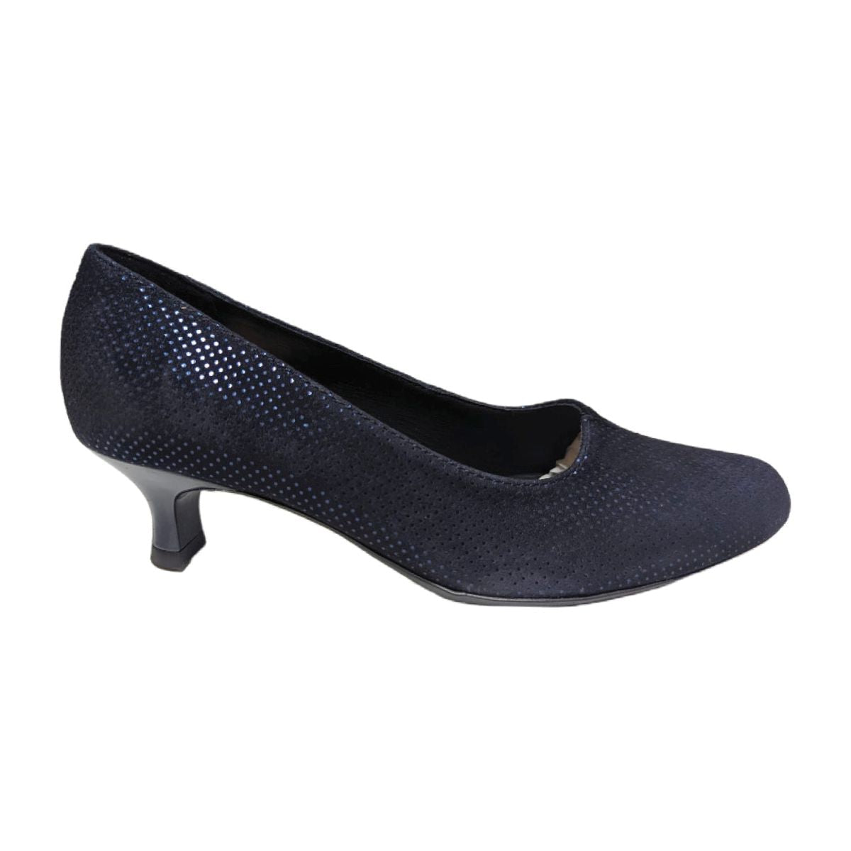Ara 41409-82 Kit Women's Kitten Heel Pump Blue
