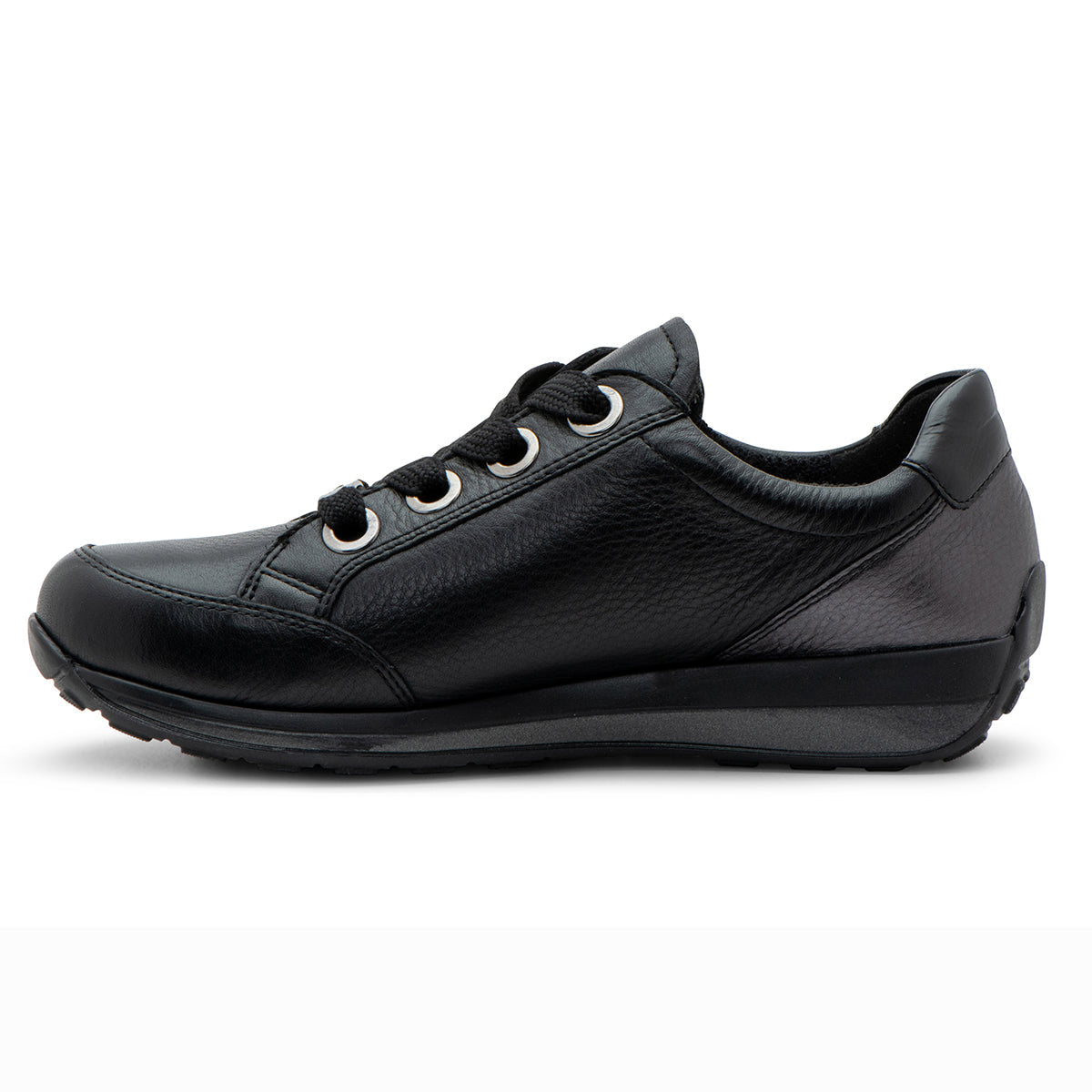 Ara Ollie Women's Zip Sneaker In Black