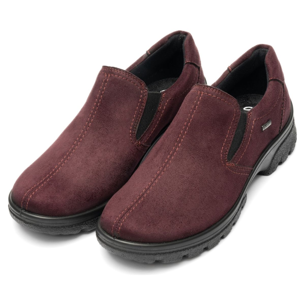 Ara Saber Women's Slip On Gore-Tex® Sneaker in Burgundy