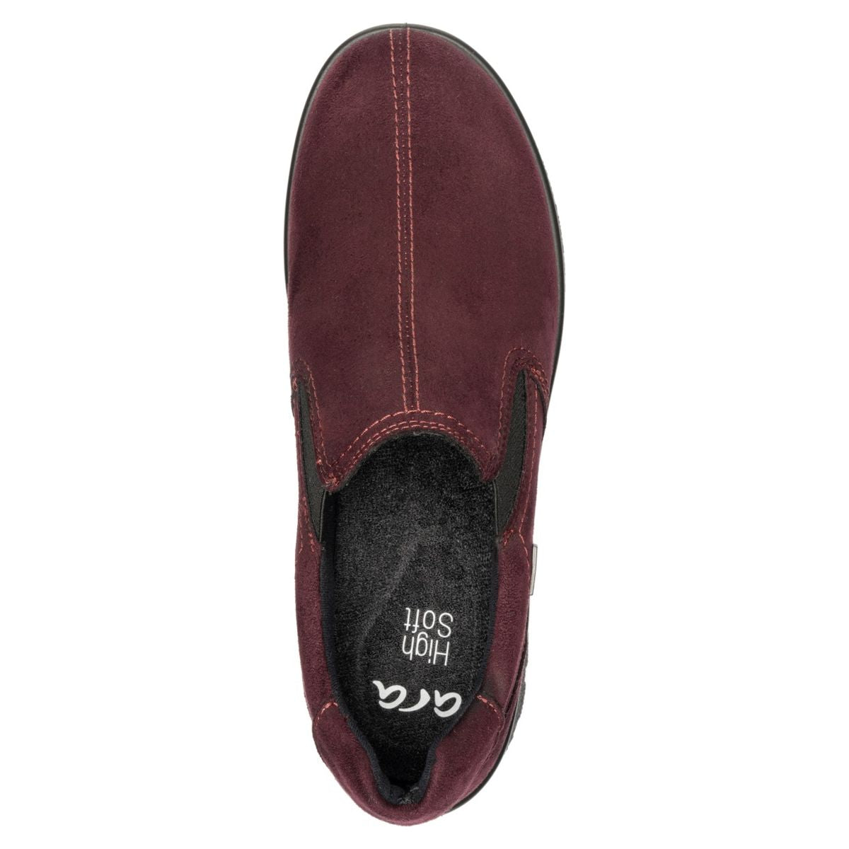 Ara Saber Women's Slip On Gore-Tex® Sneaker in Burgundy