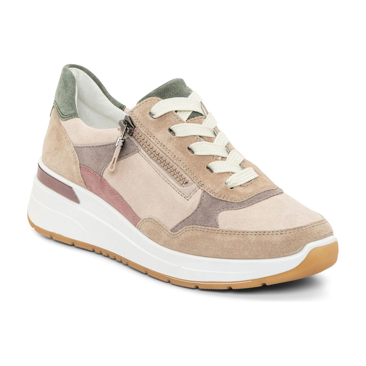 Gardenia Side Zip Sneaker
