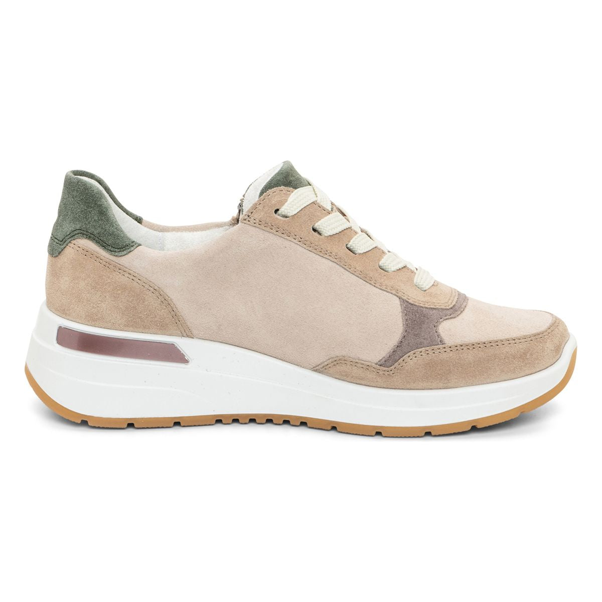 Gardenia Side Zip Sneaker