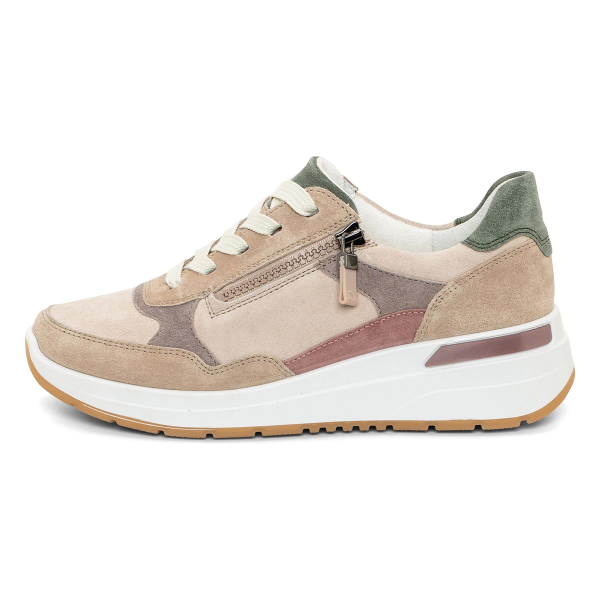 Gardenia Side Zip Sneaker