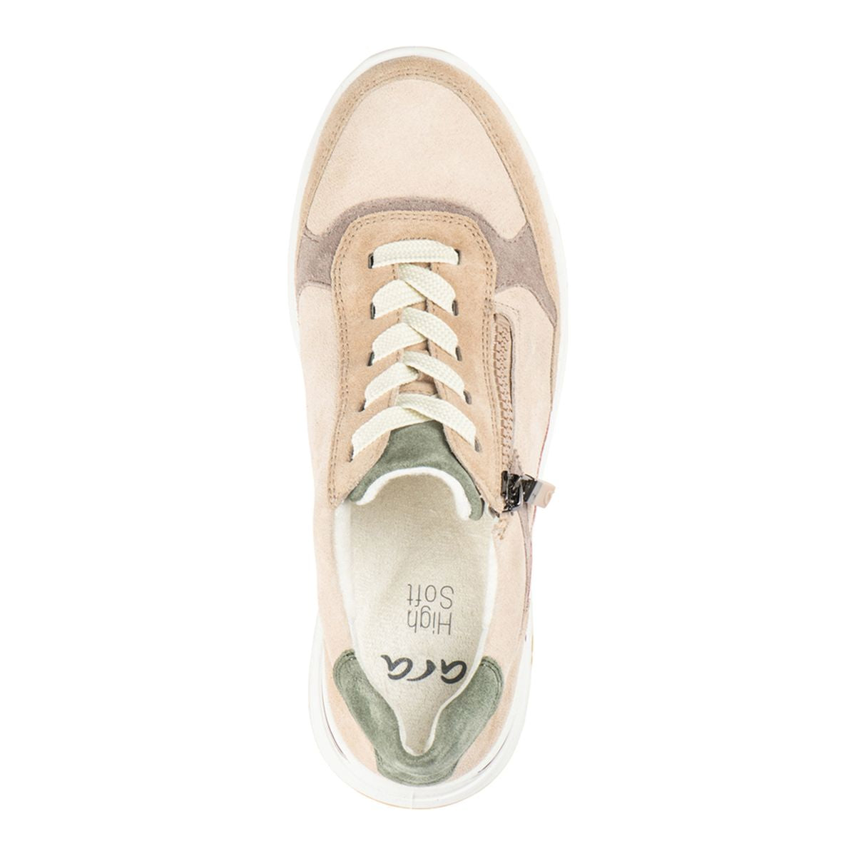 Gardenia Side Zip Sneaker