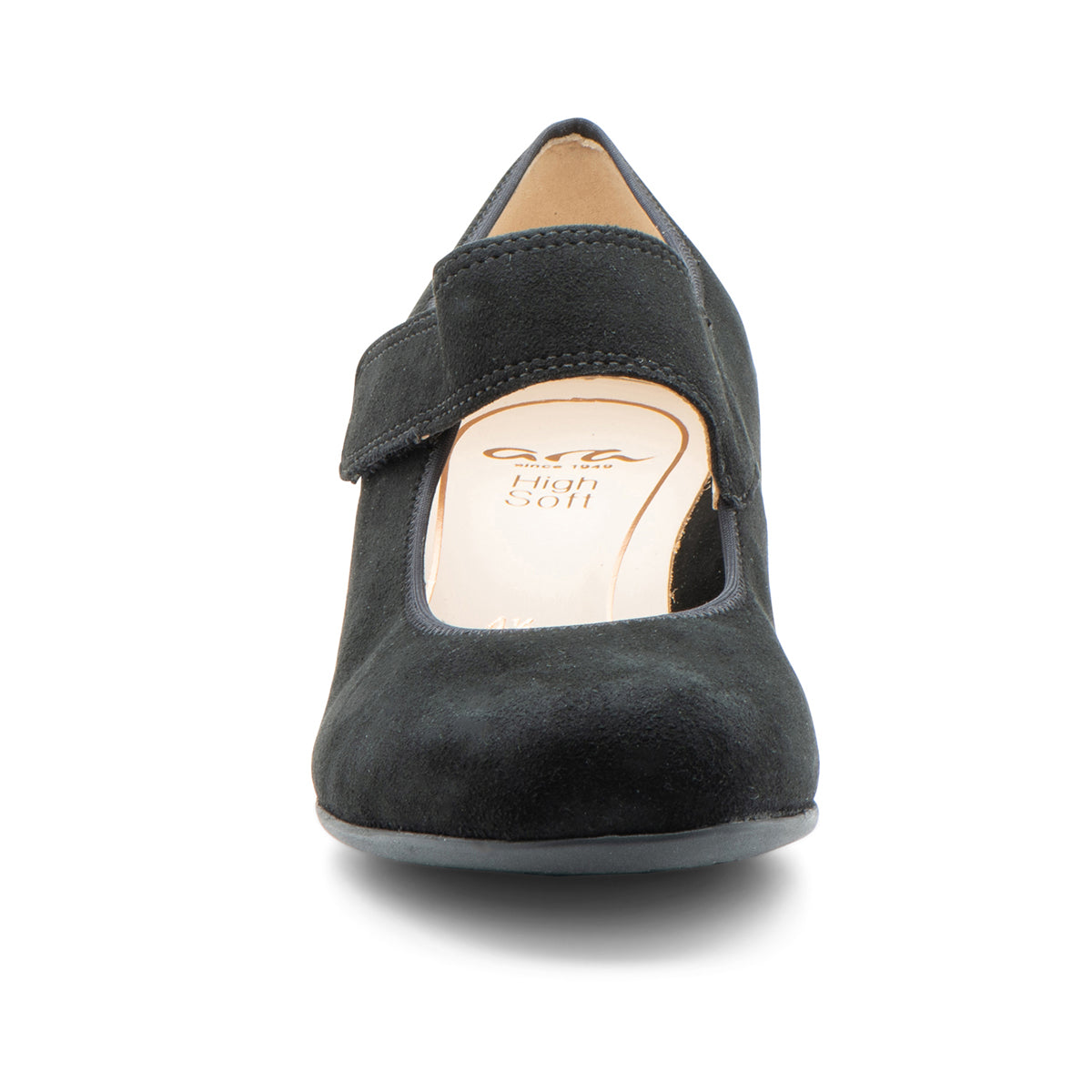 Ara Calico Women's Mary Jane Pump Suede in Black