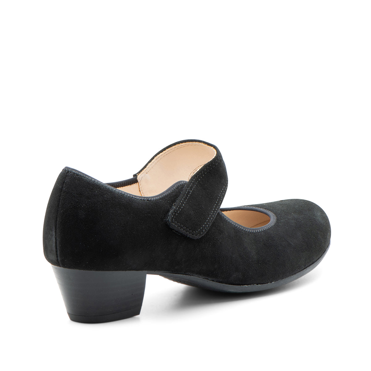 Ara Calico Women's Mary Jane Pump Suede in Black