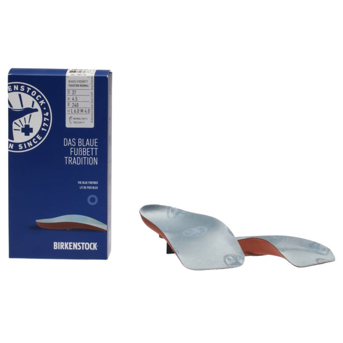 Birkenstock Arch Support Blue. Feel Birkenstock comfort in all your shoes. Birkenstock half insole.