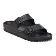 Birkenstock EVA Arizona sandal in black. Perfect for the pool and beach. A best seller at Walking On a Cloud