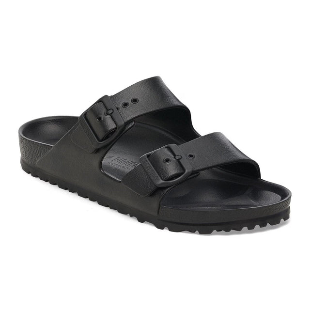 Birkenstock EVA Arizona sandal in black. Perfect for the pool and beach. A best seller at Walking On a Cloud