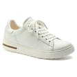 Birkenstock Bend Lace Up Unisex sneaker in white offers excellent comfort and support.