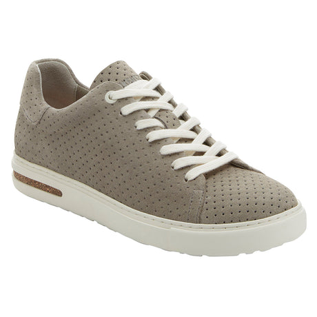 Shop Birkenstock Bend casual lace sneaker in stone dotted finish at Walking On a Cloud.