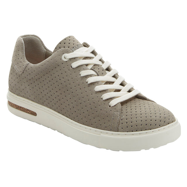 Shop Birkenstock Bend casual lace sneaker in stone dotted finish at Walking On a Cloud.