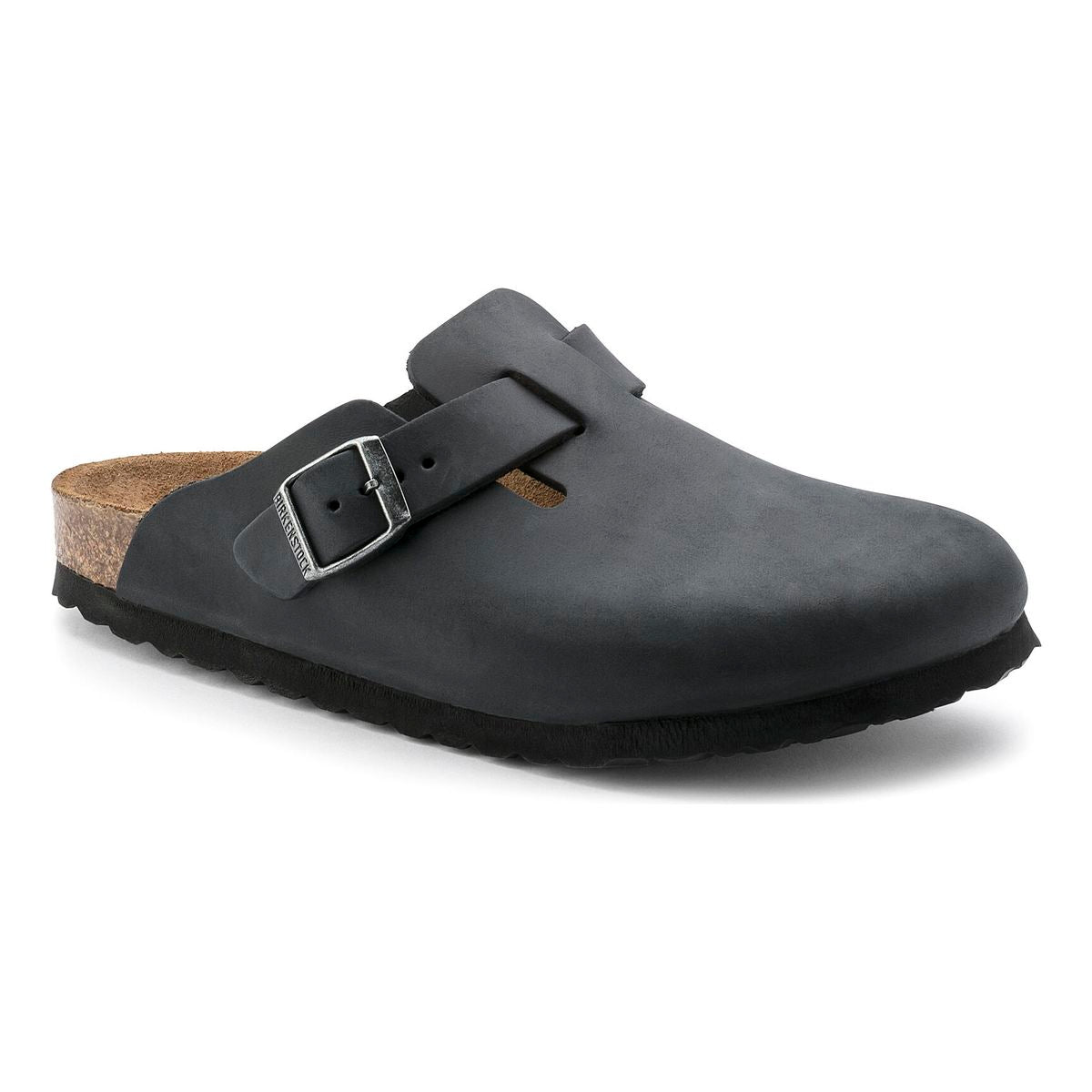 Boston Oiled Leather Black
