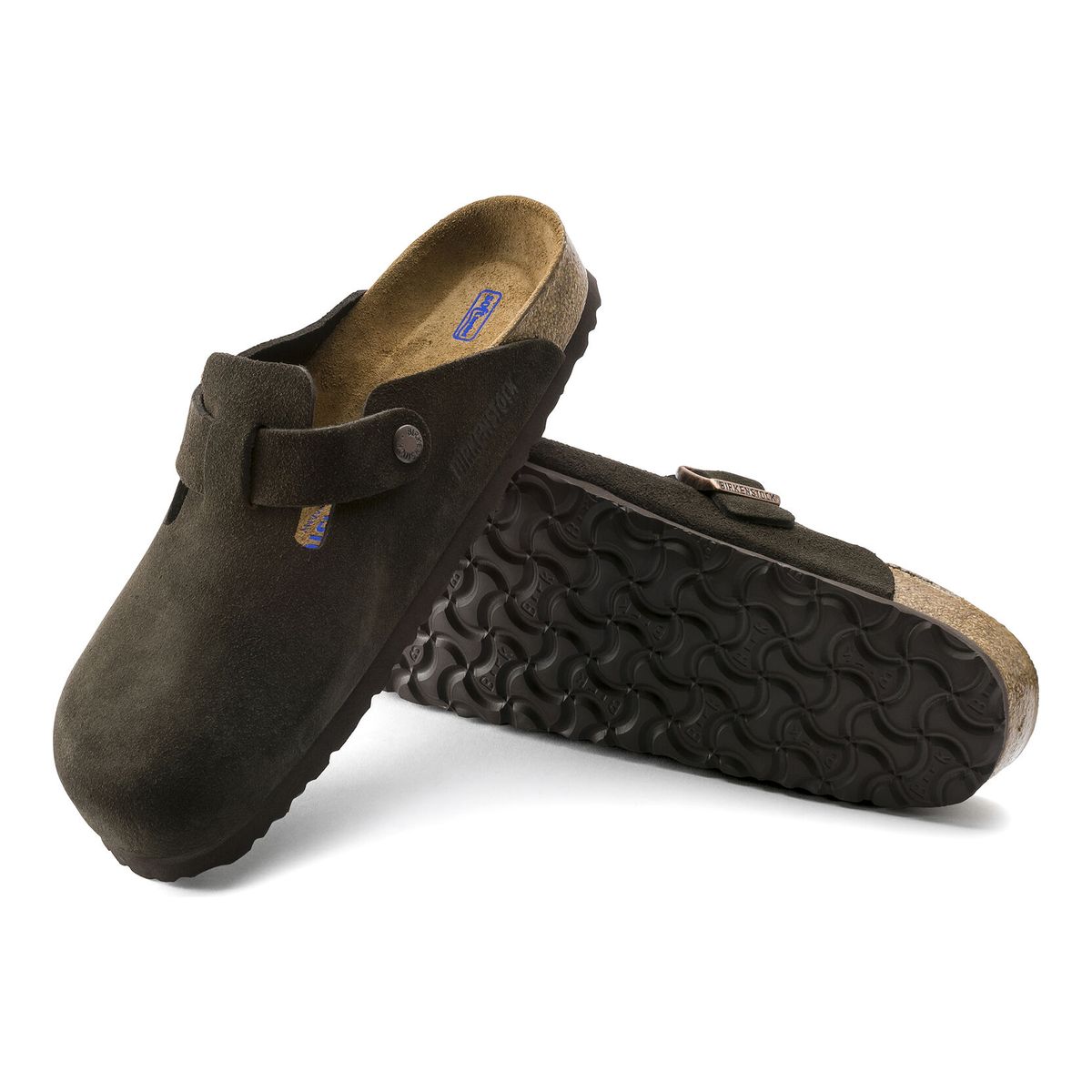 Birkenstock Boston Soft Footbed Unisex Clog In Mocha