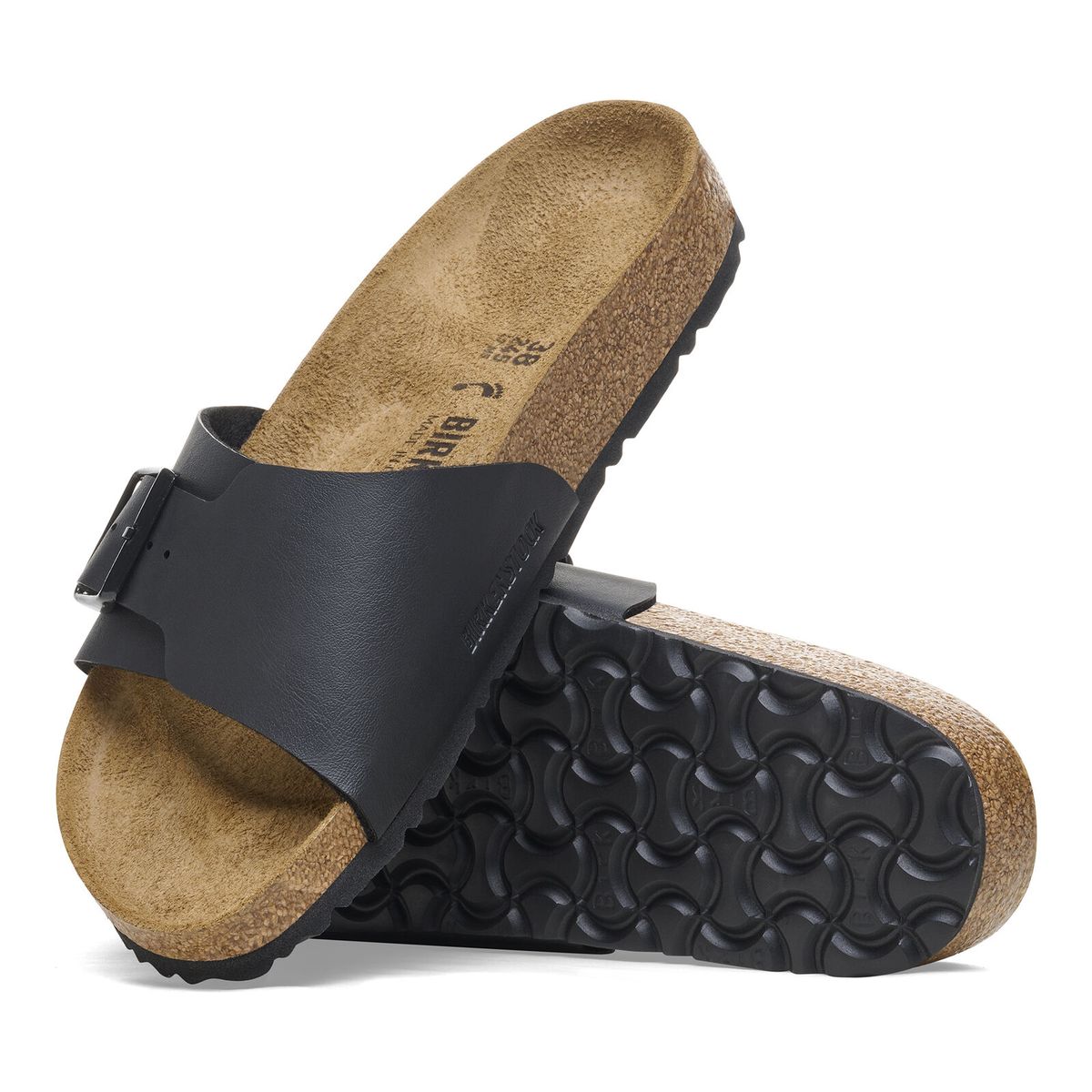 Catalina Birko-Flor Adjustable Single Strap Slide with Buckle