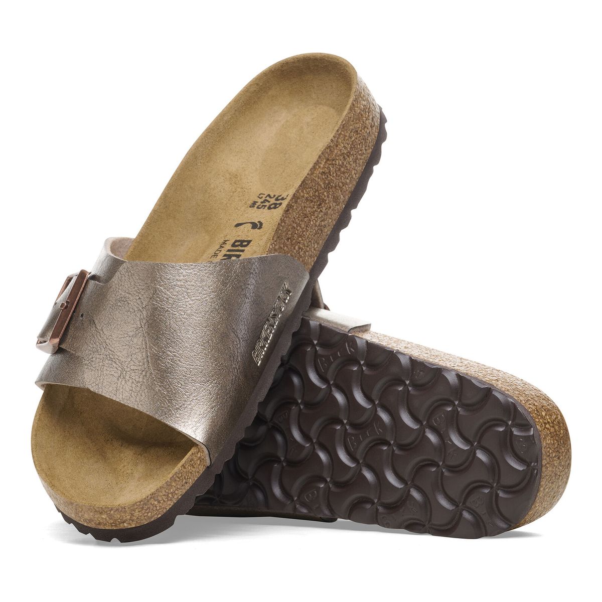 Catalina Birko-Flor Adjustable Single Strap Slide with Buckle