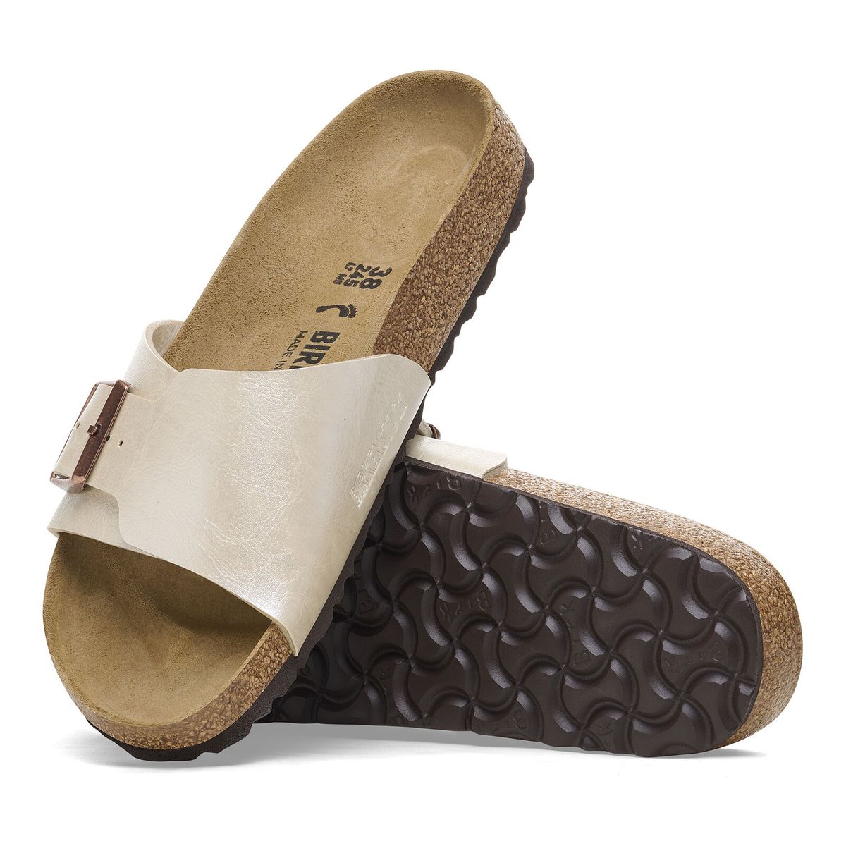 Catalina Birko-Flor Adjustable Single Strap Slide with Buckle