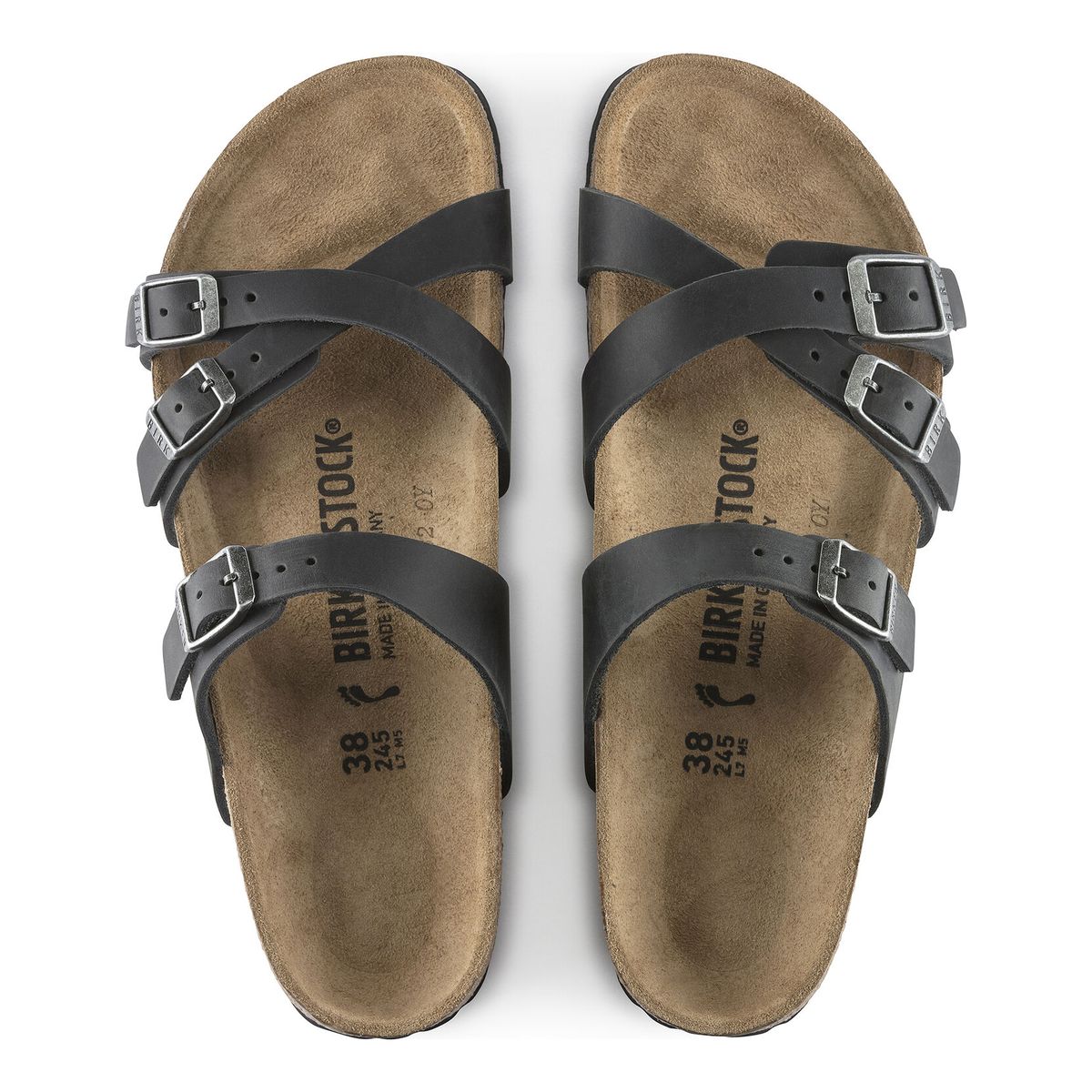 Franca Oiled Leather Women's Slide Sandal