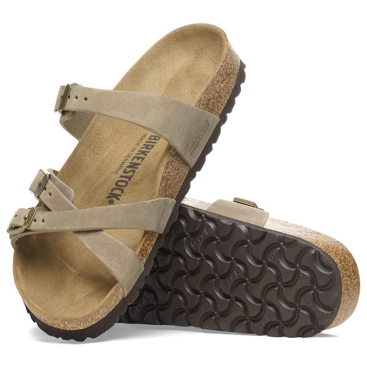 Franca Oiled Leather Women's Slide Sandal