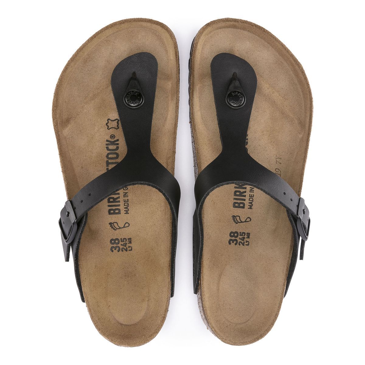 Birkenstock Gizeh Birko-Flor – Black