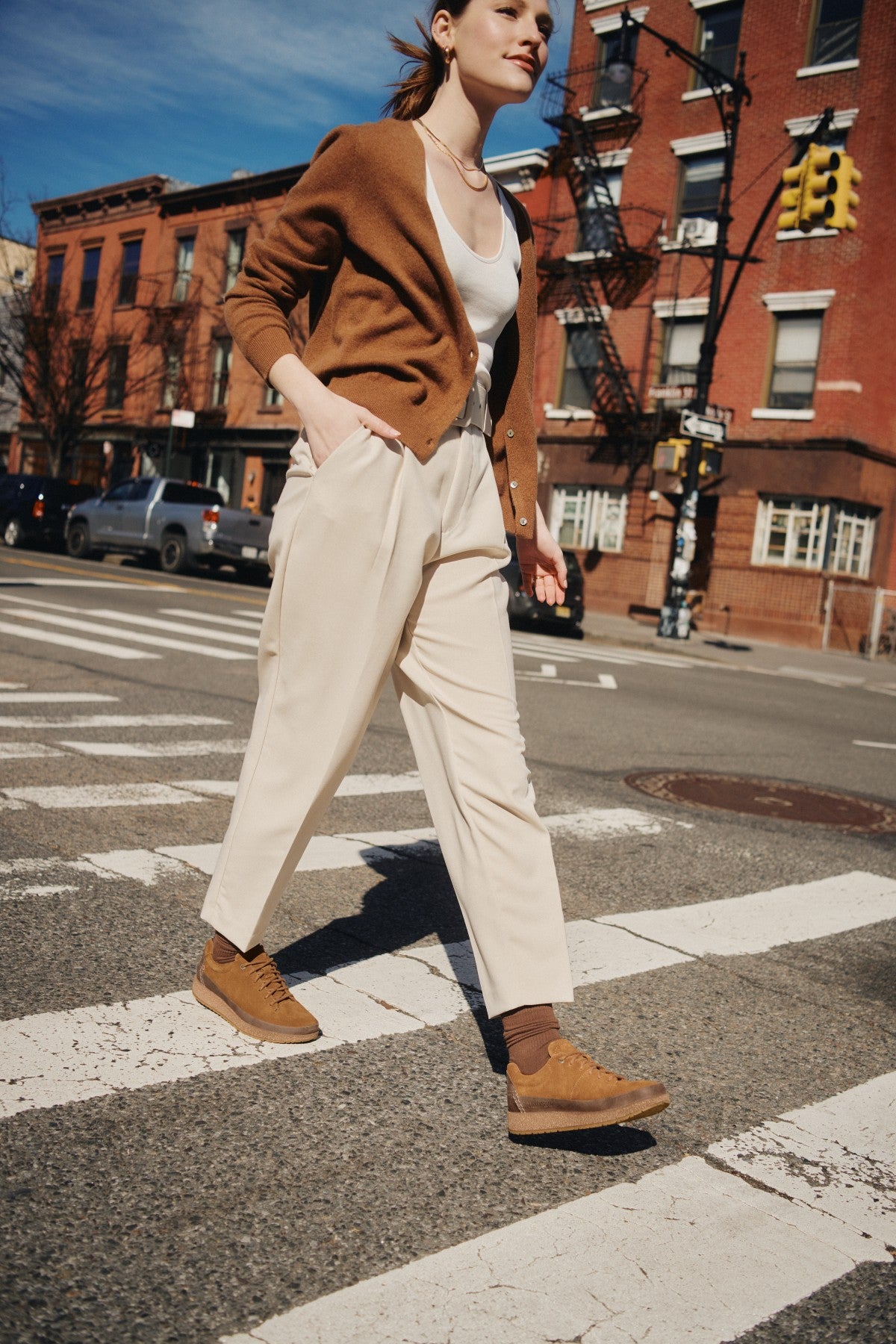 Birkenstock Honnef Suede – Taupe
