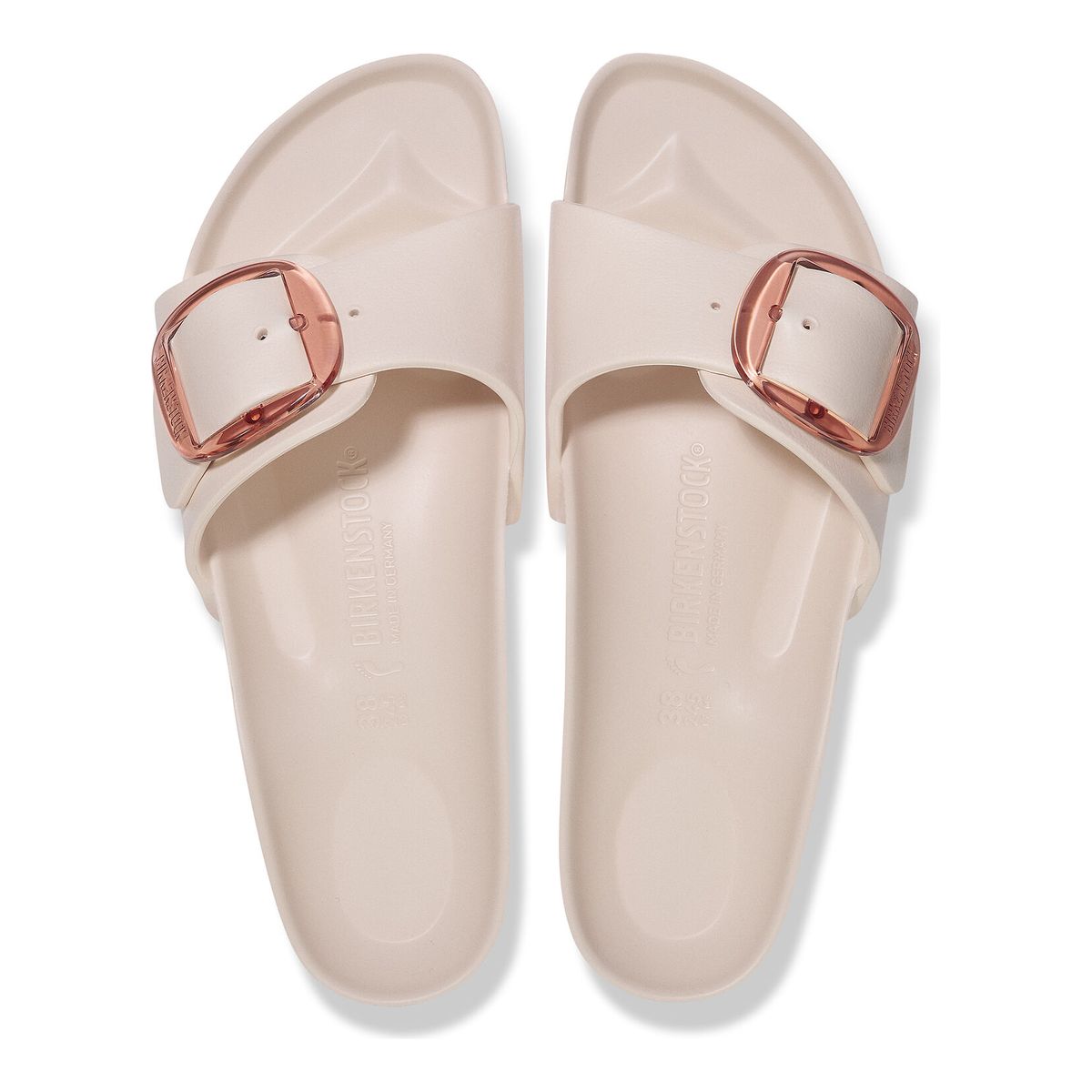 Birkenstock Madrid Big Buckle EVA in Stealth Pink
