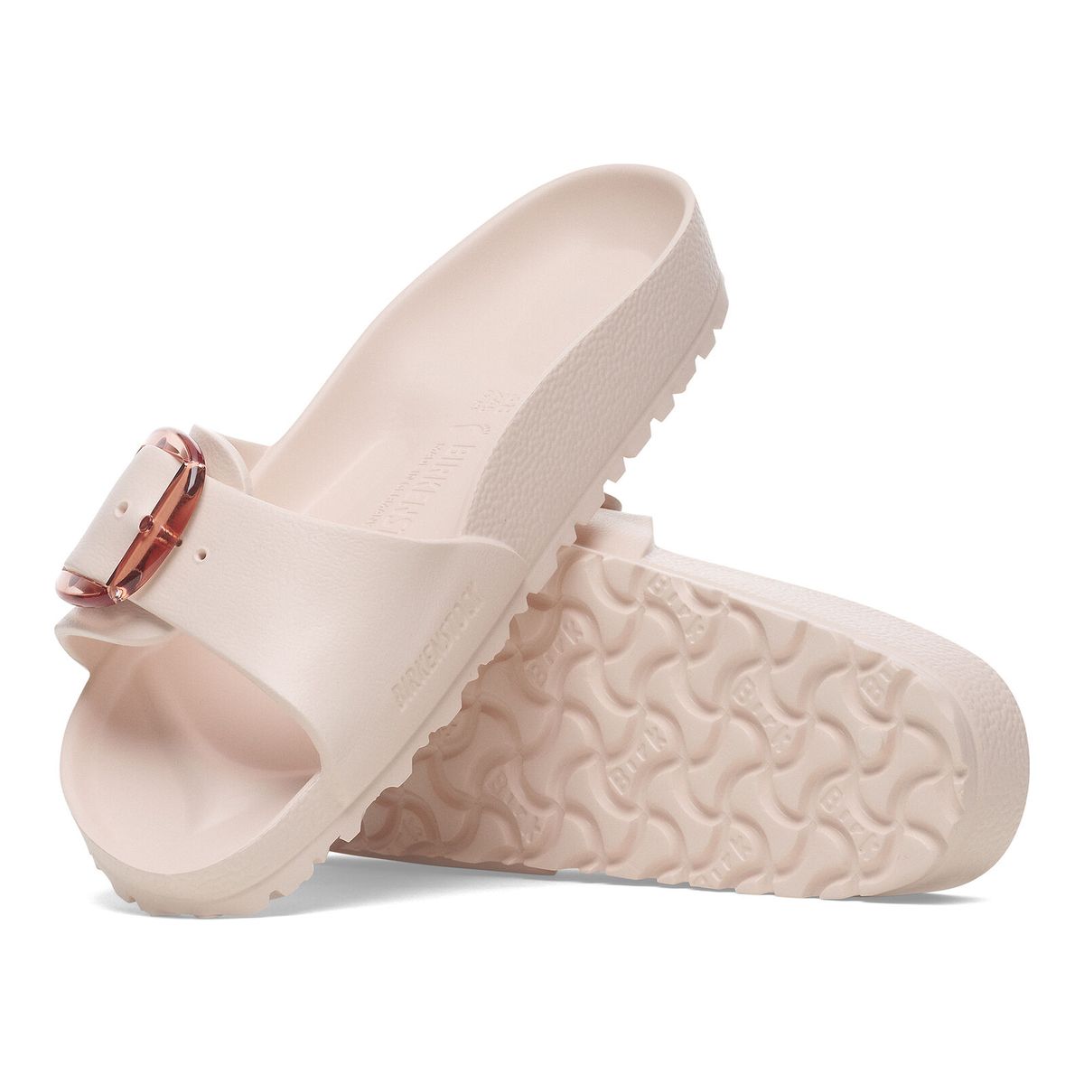 Birkenstock Madrid Big Buckle EVA in Stealth Pink